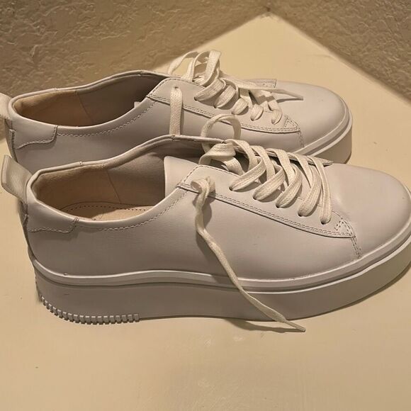 Vagabond Women's Size 40 Stacy Platform Sneakers White Leather Chunky Classic - Picture 7 of 10